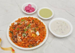 Veg Biryani Raita