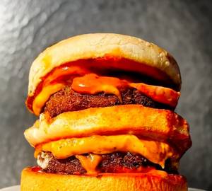 Special Veg Maharani Burger