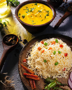 Kadhi Chawal