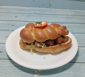 Kadai Paneer Roll