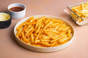 Peri Peri French Fries  With Mayo Dip