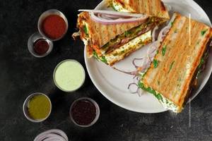 Tandoori Grilled Paneer Sandwich
