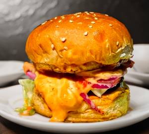 Kob Special Veg Tandoori Burger