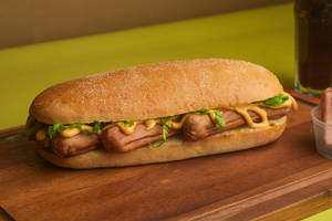 Double Cheese Hot Dog