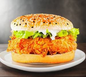 Paneer CrispyCo Burger