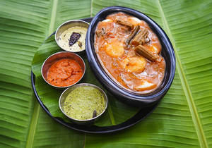 Ghee Sambar Button Idli