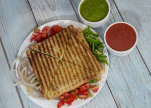 Mix Vegetable Paprika Sandwich