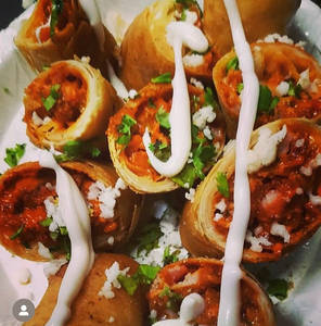 Butter Chicken Spring Roll