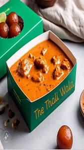 Kadhai Chicken With Gulab Jamun [1 Piece] Thali