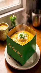 Yellow Dal Rice Thali