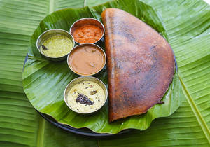Pudina Ghee Roast Dosa