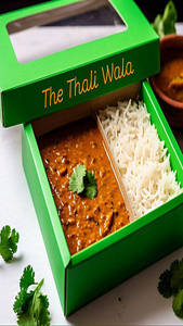 Dal Makhani Rice Thali