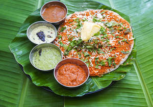 Open Benne Masala Dosa