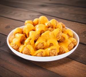Peri Peri Popcorn Cheesy Fries