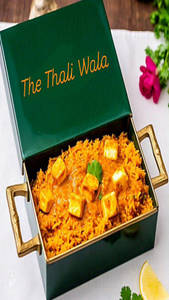 Butter Paneer Rice Thali