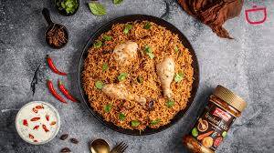 Chicken achari pulao