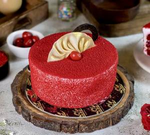 Red Velvet Eggless Cake