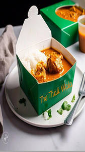 Rara Chicken Rice Thali