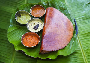 Ghee Pudi Masala Dosa