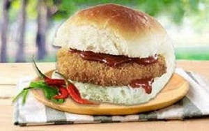 Spicy Chana Vada Pav