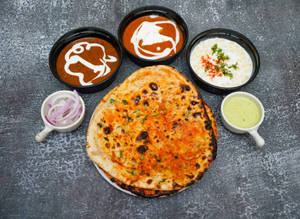 Stuff Naan / Parantha Thali