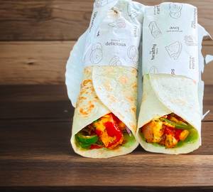 Paneer momos roll