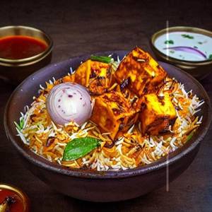 Paneer Tikka Biryani