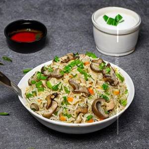 Mushroom Fried Rice