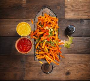 Spicy french fries