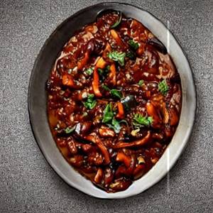 Mushroom Chilli Dry
