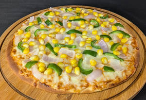 Corn Veggie Delight Pizza