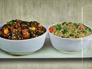 Gobi Manchurian & Veg Fried Rice