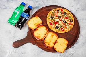 Combo Exotic (1x 7 [In]) + Classic Garlic Bread(4 Pcs) + Cold Drink(2)
