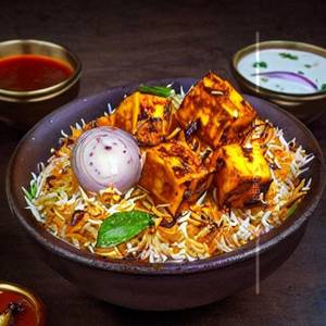 Paneer Tikka Biryani