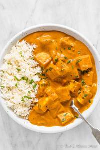 Shahi Paneer With Rice Bowl