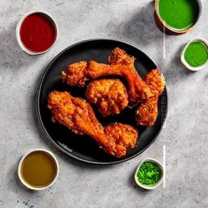 Butter Crispy Fried Chicken Wings