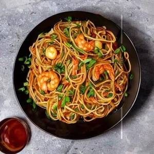 Prawns Burnt Garlic Noodles
