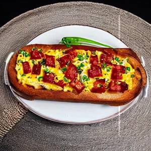 Schezwan Cheese Grill Toast 