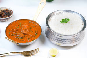 Homemade Chicken Curry With Rice Box
