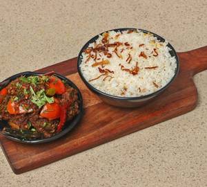 Ghee Rice + Chicken Roast