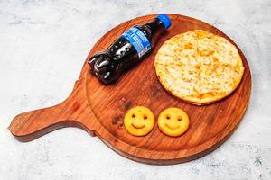 Combo Chotu Pizza Singletopping (1x6 [In])+cold Drink(1)+smilez(2pcs)