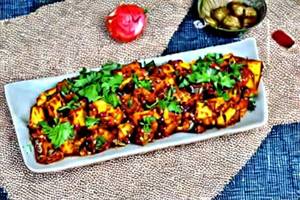 Paneer Pepper Chilli Dry