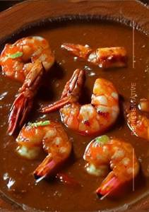 Chilly Prawns (Gravy))