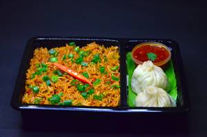 Veg Szechuan Rice Box
