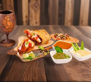 Bbq Chicken Shawarma In Rumali