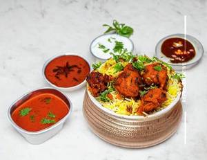 Chicken Tikka Hydrebadi Biryani 