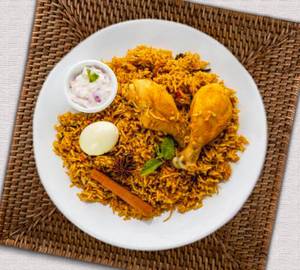 Chicken briyani 1/2 kg with egg