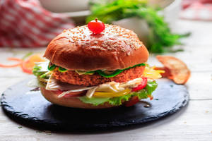 Veg Burger.