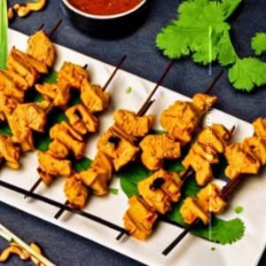 Thai Chicken Satay Peanut Butter Sauce