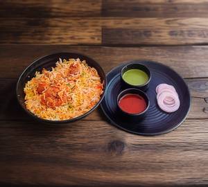 Hyderabadi Chicken Dum Biryani